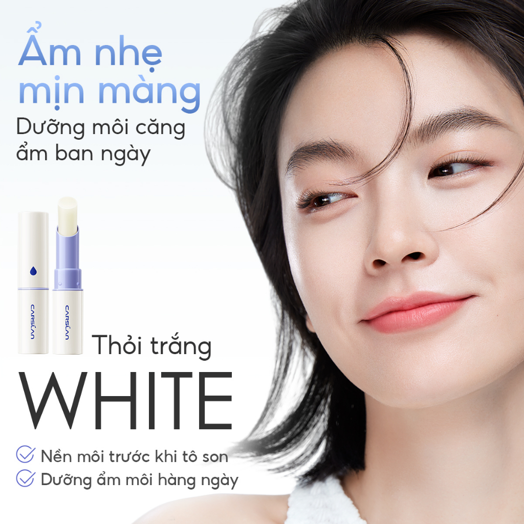 Son dưỡng ẩm CARSLAN chăm sóc môi lâu trôi 2.8g