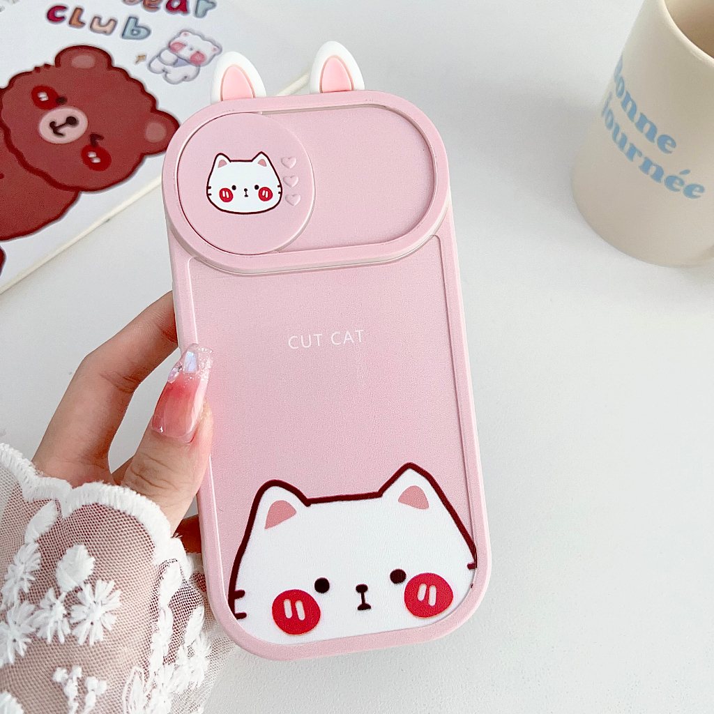Ốp Điện Thoại Hình Thỏ Hoạt Hình Chống Sốc Cho iphone 15promax / 15 / 14promax / 14 / 13promax / 13 / 12 / 11 / xs / 8p / 7