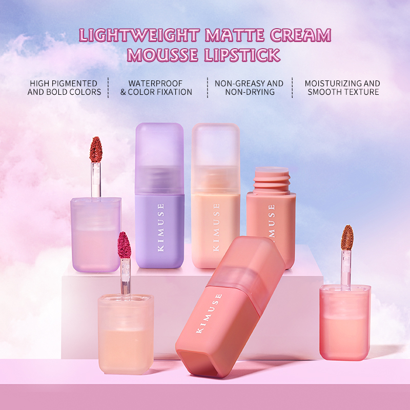 Son kem Màu Nhung Lì Trọng Lượng Nhẹ Không Thấm Nước Lâu Trôi