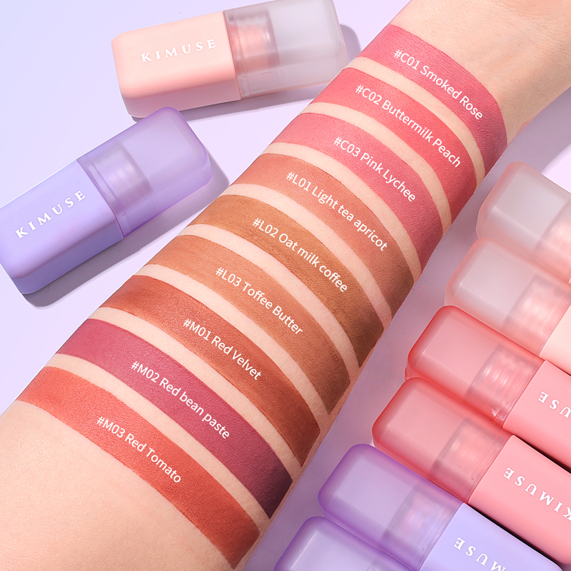 Son kem Màu Nhung Lì Trọng Lượng Nhẹ Không Thấm Nước Lâu Trôi