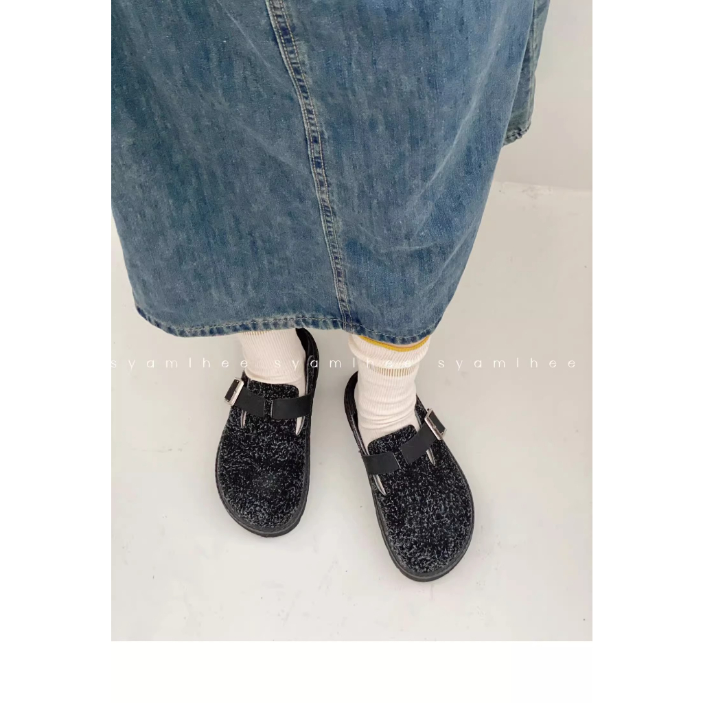 Giày birkenstock Mùa Thu 2023 Đế Dày Phối Màu Phong Cách Mới