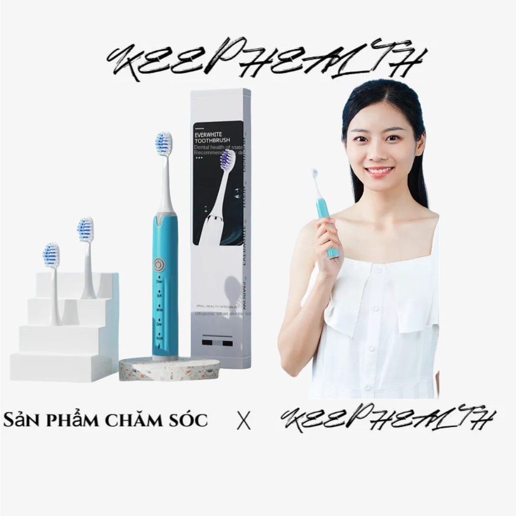 Bàn Chải Đánh Răng Điện Siêu Âm Mềm Tự Động Sạc Lại Được Xyxb014 Cho Người Lớn