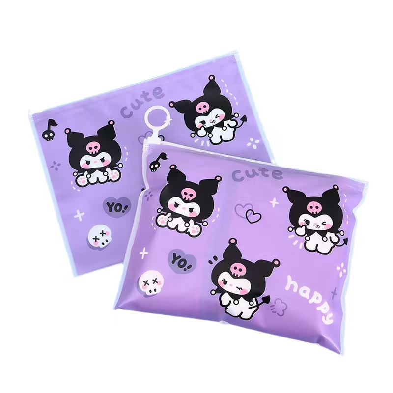 SANRIO Túi Đựng Bút Bằng PVC Trong Suốt Chống Nước Hình Cinnamoroll Dễ Thương