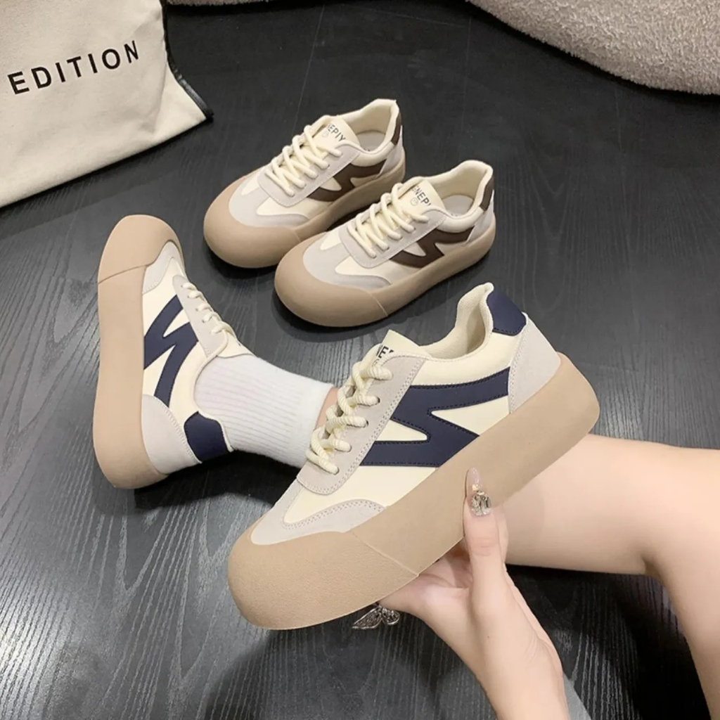 Giày Thể Thao Đế Dày Tăng Chiều Cao Phong Cách Thời Trang Mới 2023