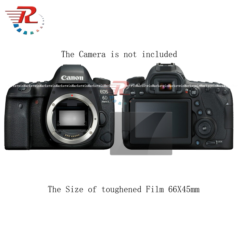 Kính cường lực bảo vệ màn hình cho Canon EOS 6D2 6D Mark ii