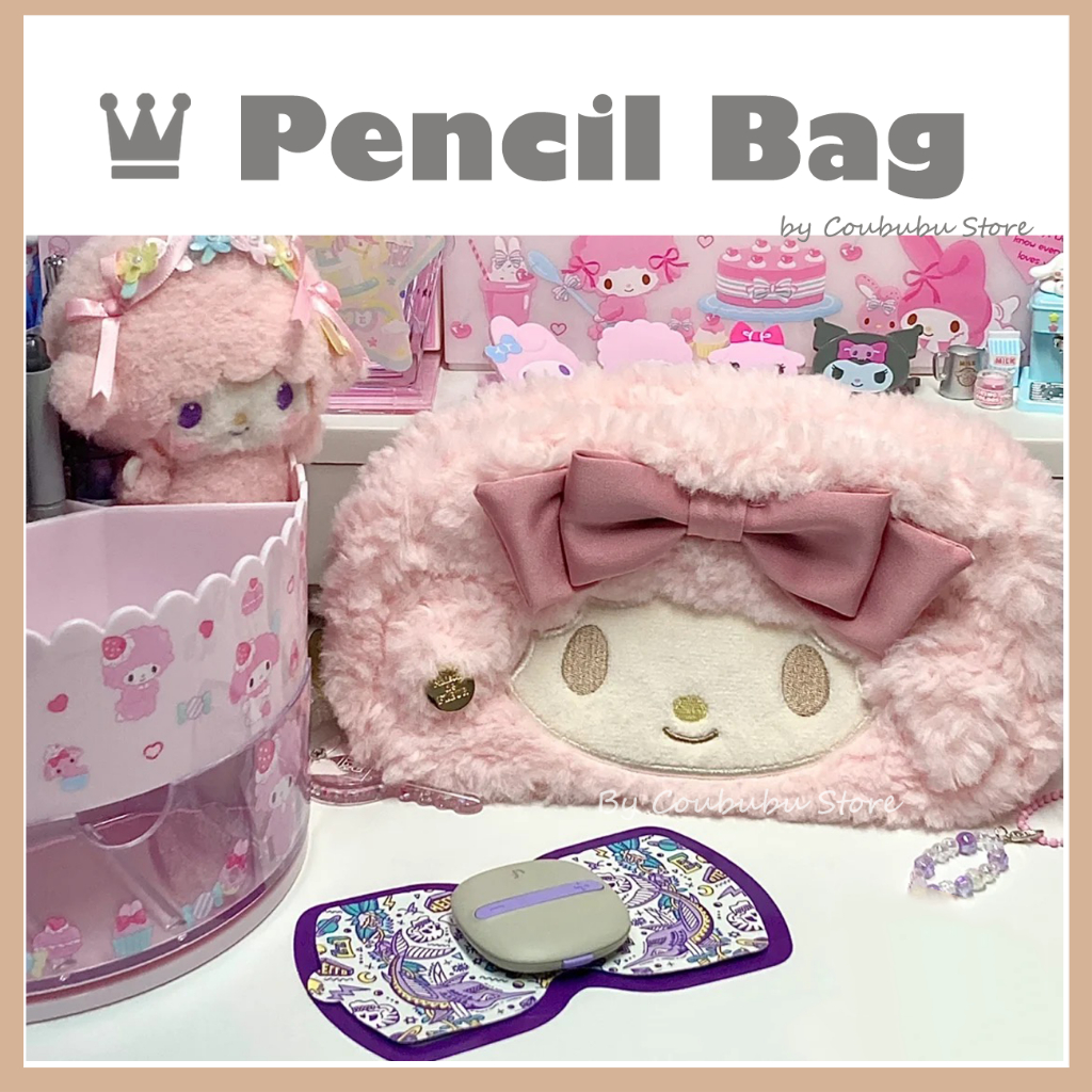 ✿Giày Thể Thao coububu coububu coububu Cao Cấp Thời Trang✿ Túi Đựng Bút / Mỹ Phẩm Hình melody Nhồi Bông Dễ Thương