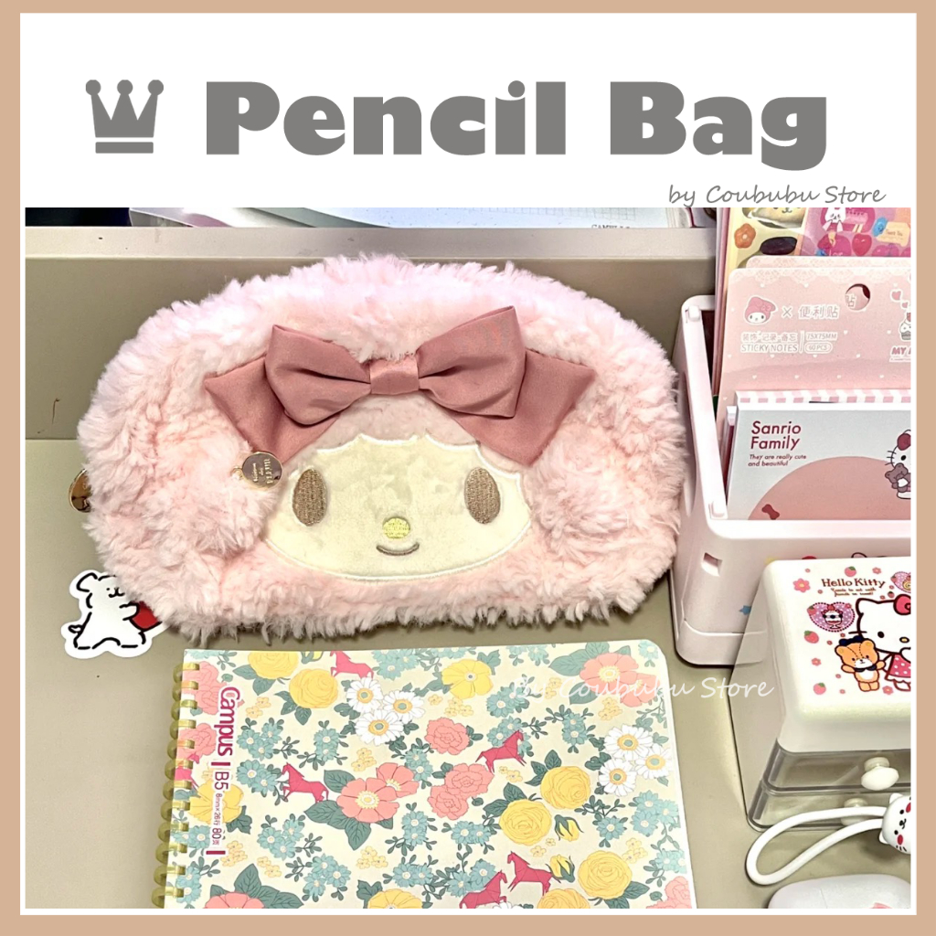 ✿Giày Thể Thao coububu coububu coububu Cao Cấp Thời Trang✿ Túi Đựng Bút / Mỹ Phẩm Hình melody Nhồi Bông Dễ Thương
