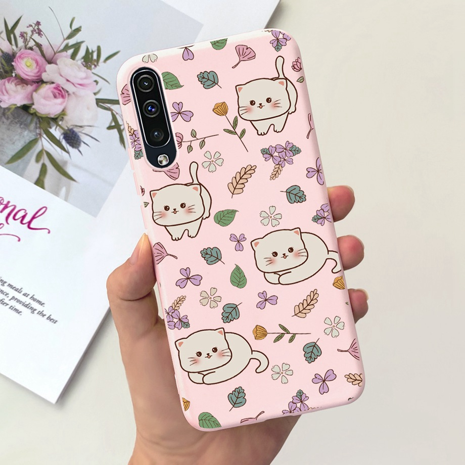 Ôp Điện Thoại Dẻo Họa Tiết Hoa / Trái Tim Màu Sắc Ngọt Ngào Cho samsung galaxy a50 a50s a30s / samsung a70 sm-a705fn samsung a 50 s sm-a505f a507f