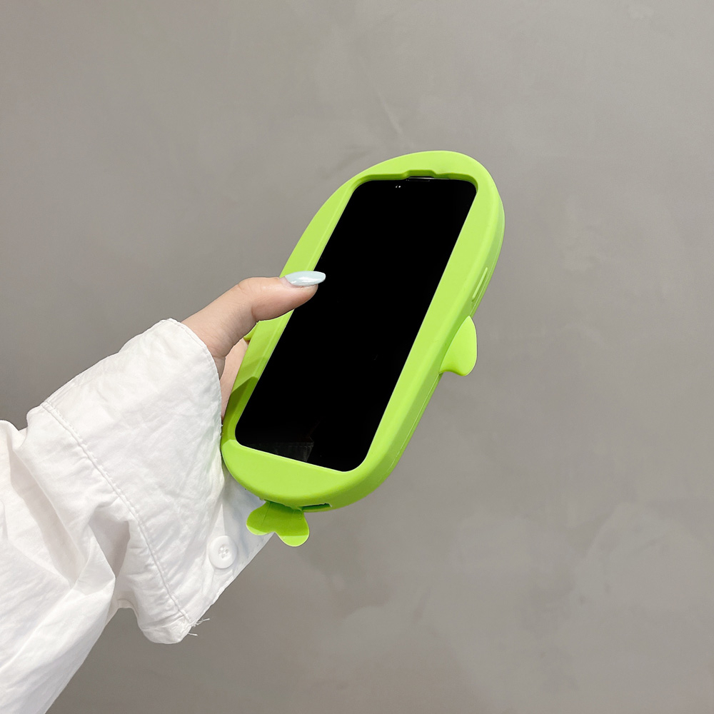 WEIBAO Ốp Điện Thoại Silicon Hình Dép Tông Xanh Lá Cho IPhone 14promax/13pro/12/11