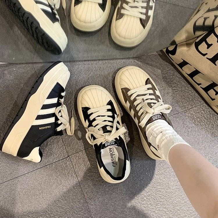 Giày Thể Thao Thoáng Khí Không Trượt Thời Trang Hàn Quốc Cho Nữ