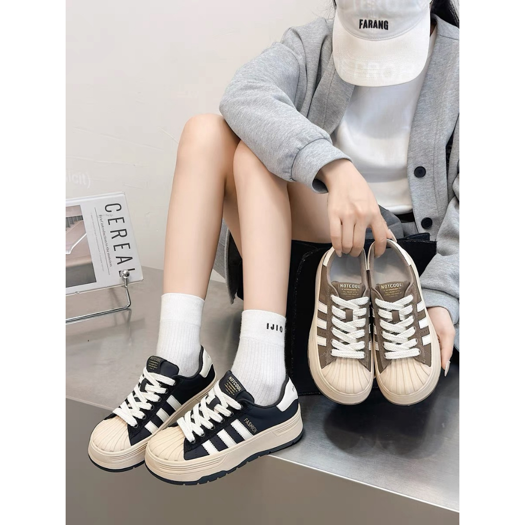 Giày Thể Thao Thoáng Khí Không Trượt Thời Trang Hàn Quốc Cho Nữ