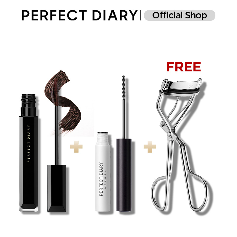 Bộ 2 mascara Perfect Diary kéo dài mi lâu trôi chống thấm nước 12.5g