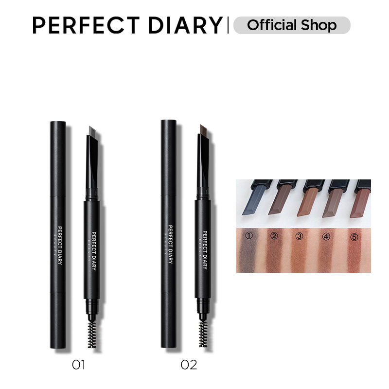 Chì kẻ chân mày Perfect Diary chống thấm nước 5 màu tùy chọn 0.28g