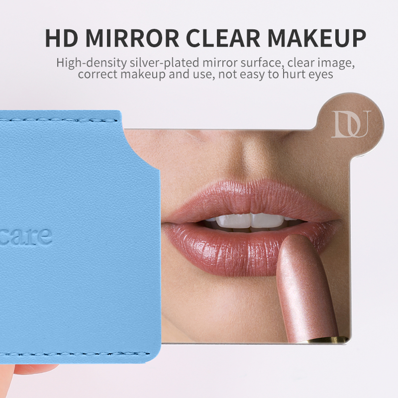 DUCARE Gương Trang Điểm mini Hình Vuông Di Động Tiện Dụng