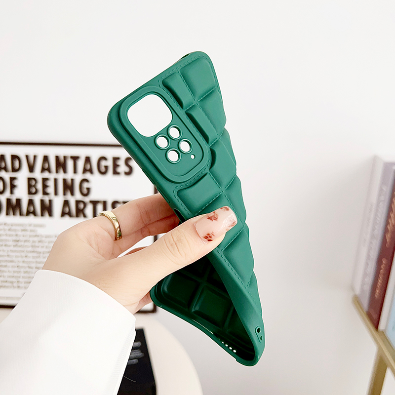 Mềm Ốp Điện Thoại Silicon Viền Vuông / Socola Bảo Vệ camera Cho xiaomi redmi note 12s 12 11s 11 10s 10 9s 9 pro