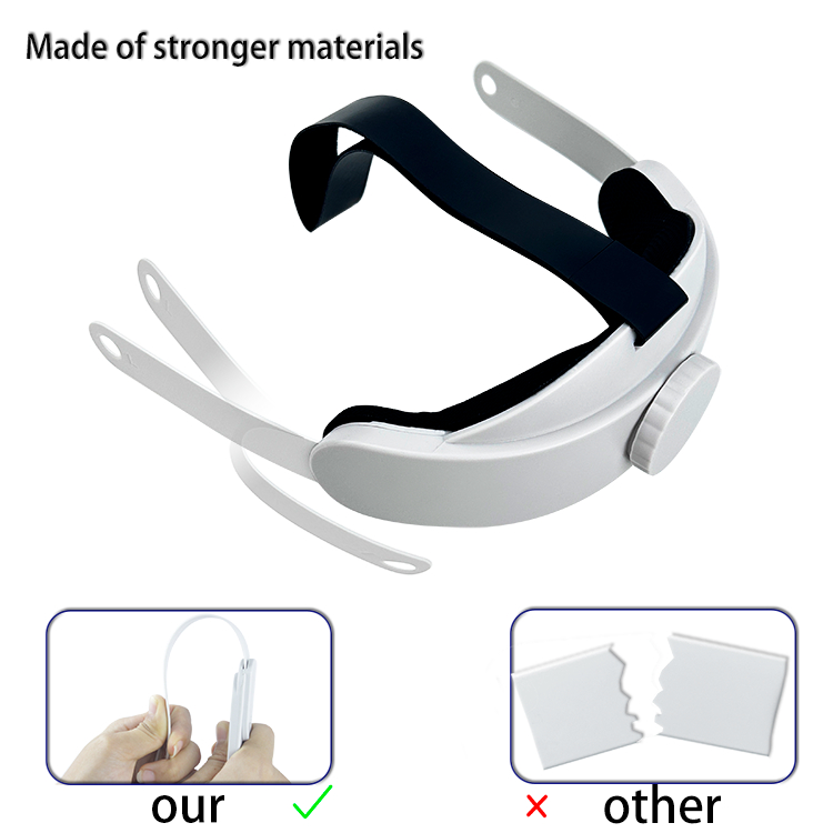 Băng Đô Cho Meta quest 3 Dây Đeo Đầu VR Kính Thực Tế Ảo Có Thể Điều Chỉnh Cho Meta quest3 VR Kính Ph