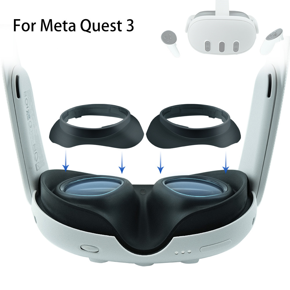 Gọng Kính Cho Tai Nghe Chụp Tai meta quest 3 vr