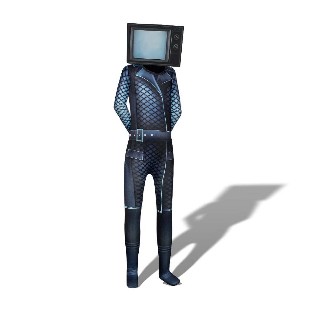 Skibidi Bộ Đồ Hóa Trang Nhân Vật Trong Game toilet Độc Đáo Cho Bé