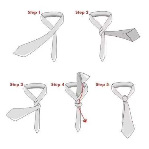 Cà Vạt Vải Lanh Kẻ Sọc Màu Xám Phong Cách Nhật Bản Dễ Thương Cho Nữ