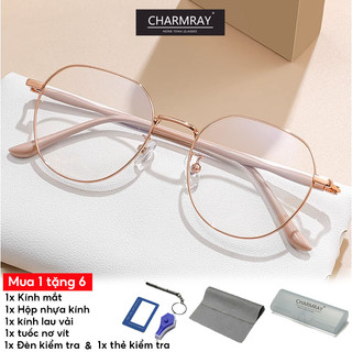 Mắt kính CHARMRAY chống bức xạ thoải mái cho nam và nữ