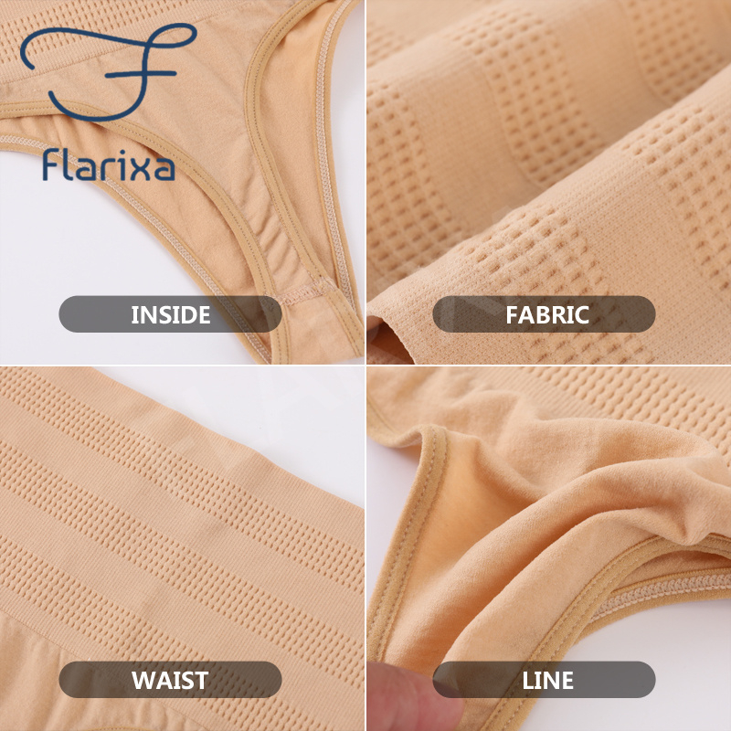 Flarixa Quần Lót Lưng Cao Định Hình Eo