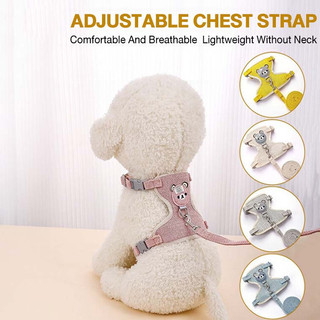 MASTI Bộ Yếm Dắt Thú Cưng Đi Dạo Kiểu Hoạt Hình Đáng Yêu HZMPS0090
