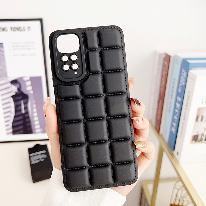 Mềm Ốp Điện Thoại Silicon Viền Vuông / Socola Bảo Vệ camera Cho xiaomi redmi note 12s 12 11s 11 10s 10 9s 9 pro