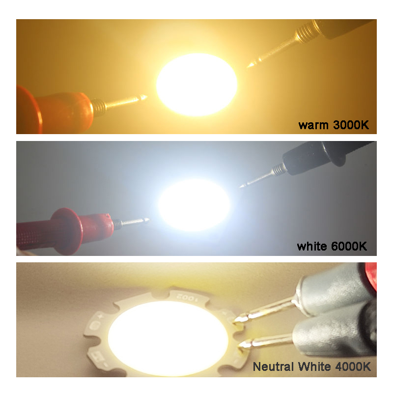 Bộ 2 Đèn led cob 240ma 7w - 40w 4000k + Đế Vuông 19mm Chất Lượng Cao