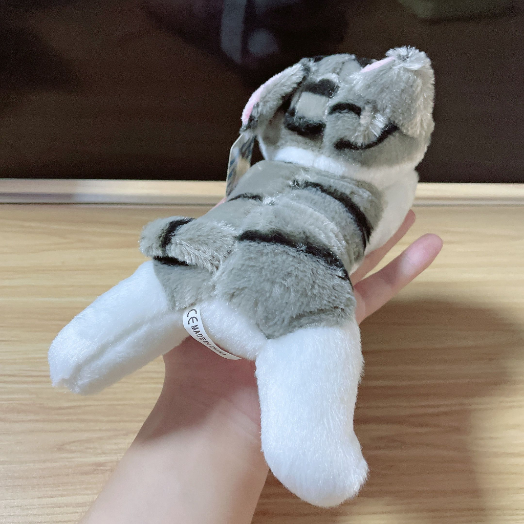 Thú Nhồi Bông Hình Chú Mèo Dễ Thương 20cm