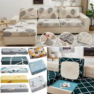 Lớn 4 Kích Thước Slipcovers Bảo Vệ Vải Thay Thế Trang Trí Nhà Co Giãn Ghế Sofa Đệm Bao Ghế Sofa
