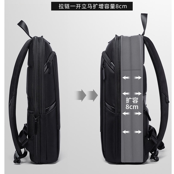 Ba Lô Đựng laptop 15 / 17 inch Siêu Mỏng Chống Thấm Nước Thiết Kế Đơn Giản Cho Nam