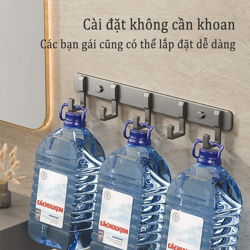 Meidoo Móc Treo Đồ Dùng Nhà Tắm Không Cần Khoan Lỗ Dễ Lắp Đặt Tiện Dụng