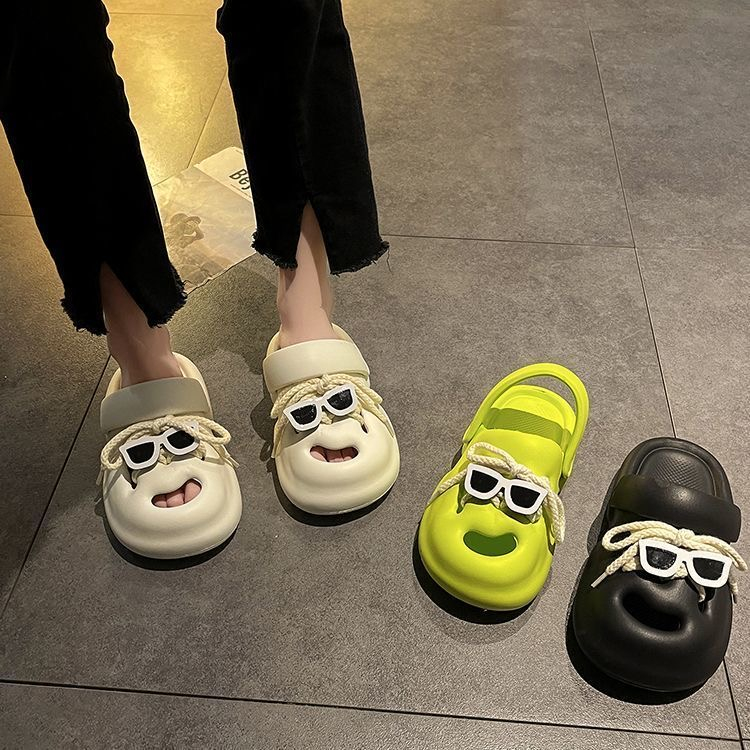 Dép Sandal Đế Cao 3cm Không Trượt Thoải Mái Dễ Thương Phong Cách Hàn Quốc Cho Nữ