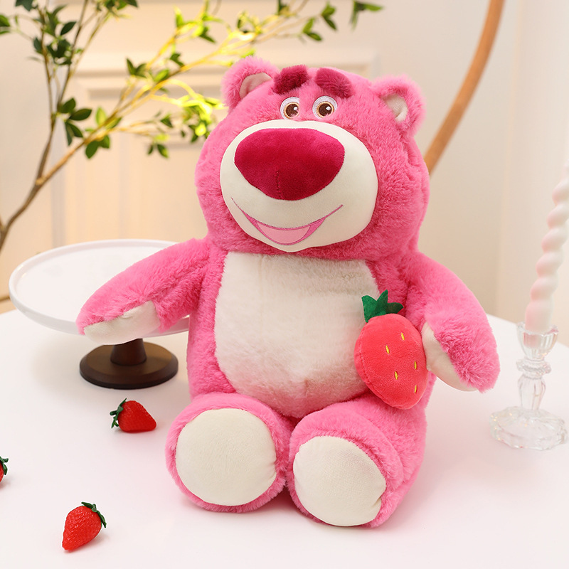 Cô Gái Dễ Thương Trái Tim Hoạt Hình Gấu Dâu Trẻ Em Sang Trọng Đồ Chơi Búp Bê Quà Tặng Sinh Nhật