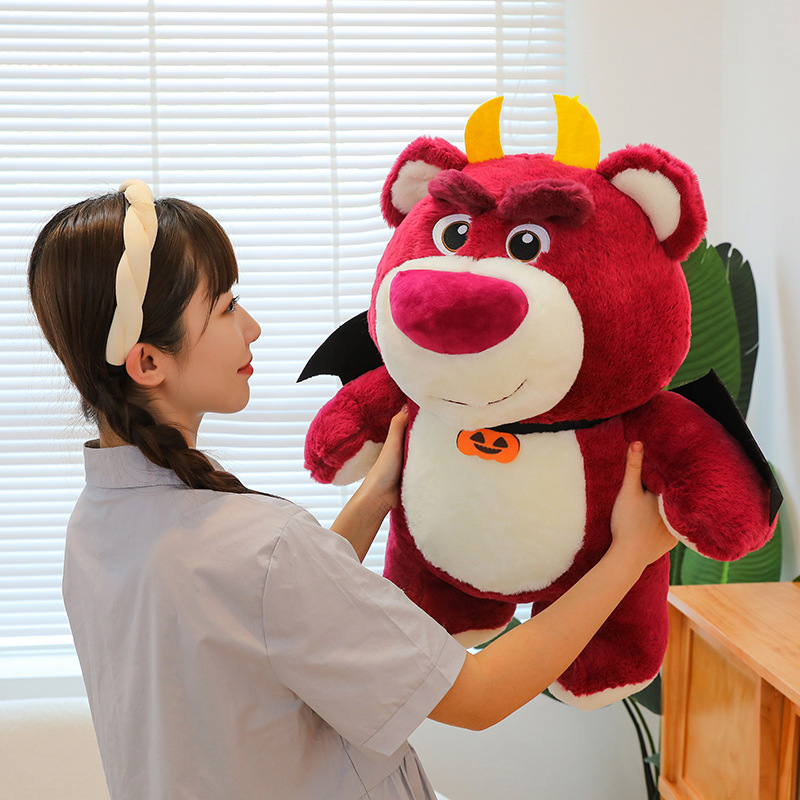 2023 Sáng Tạo Mới Dễ Thương Demon Dâu Gấu Đen Đậm Sang Trọng Đồ Chơi Búp Bê