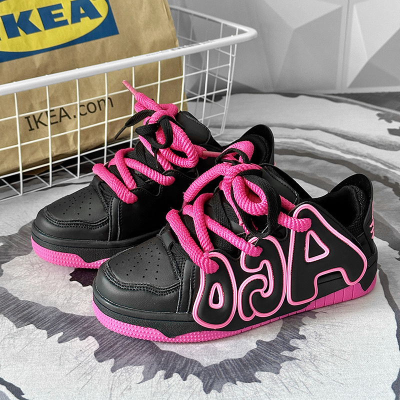 Giày Trượt Ván AJ Đế Dày Phong Cách hip hop Đường Phố Cho Nam Và Nữ QAQ359