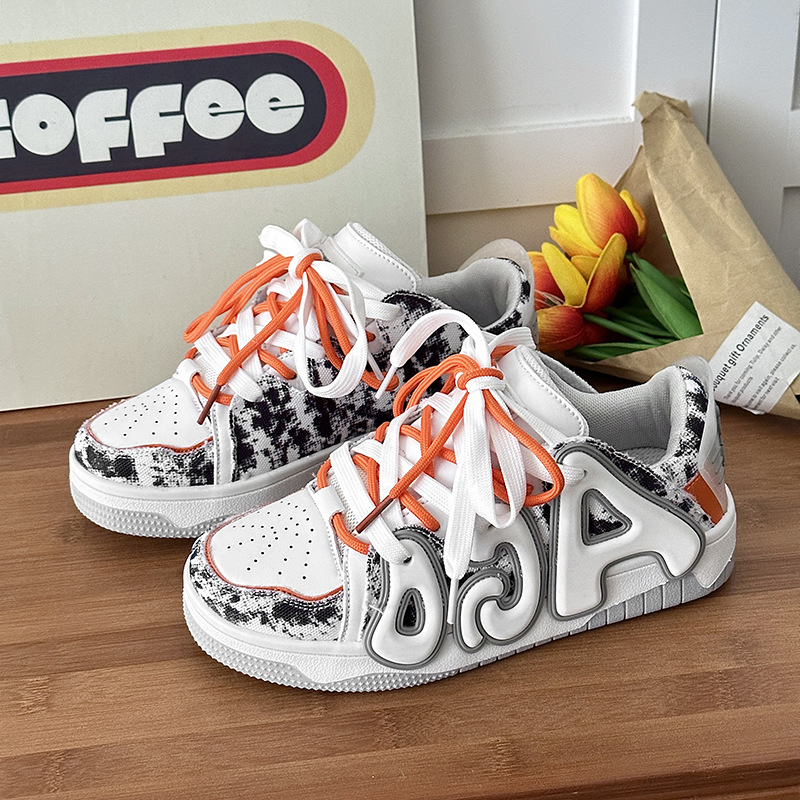 Giày Trượt Ván AJ Đế Dày Phong Cách hip hop Đường Phố Cho Nam Và Nữ QAQ359