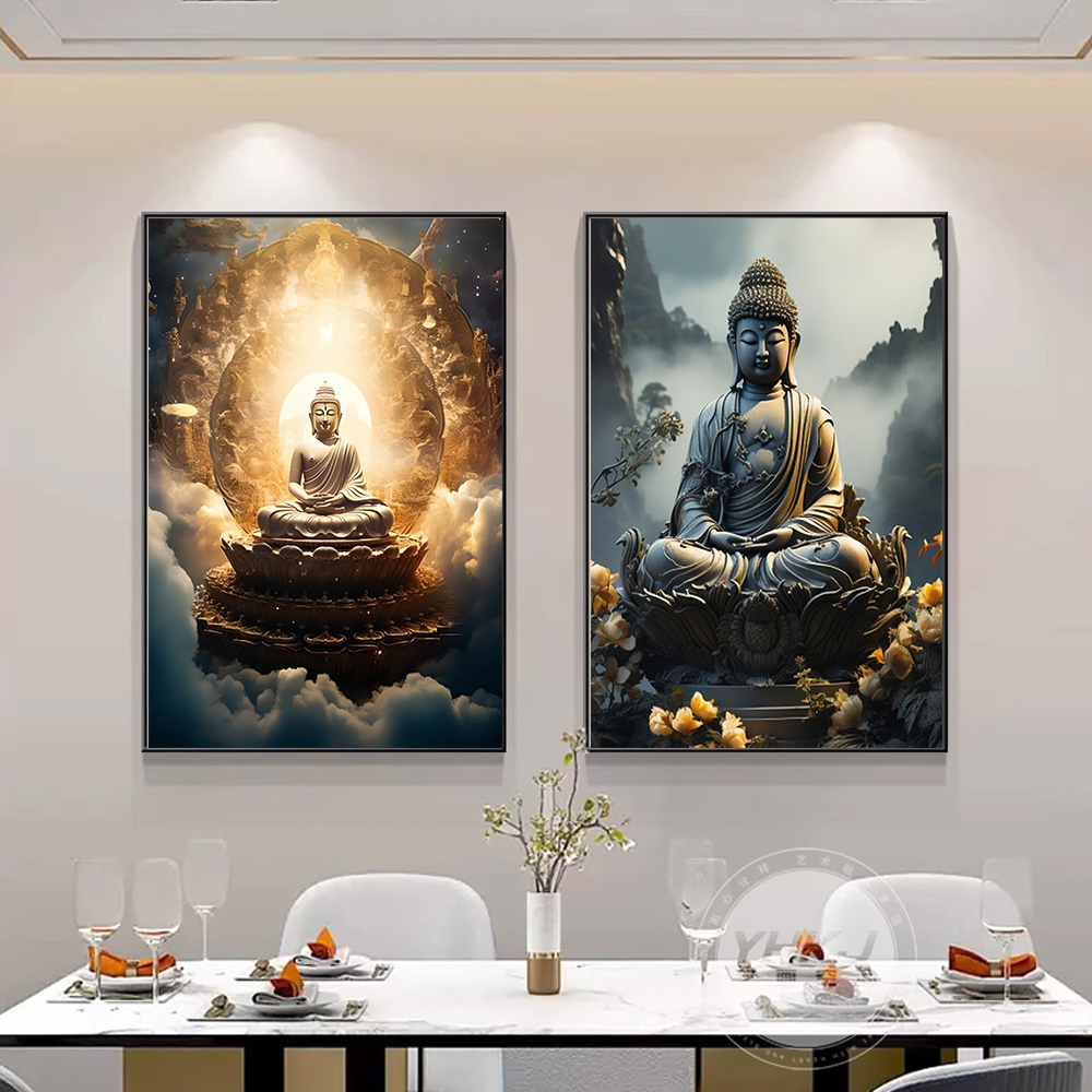 HamletPhật/tranh tô màu theo số/quà cho trang trí