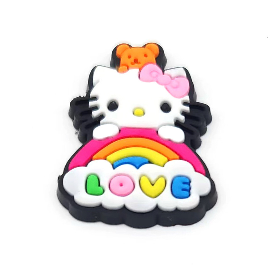 CROCS Dễ Thương 1 Kẹp Hình Nhân Vật sanrio melody Đáng Yêu