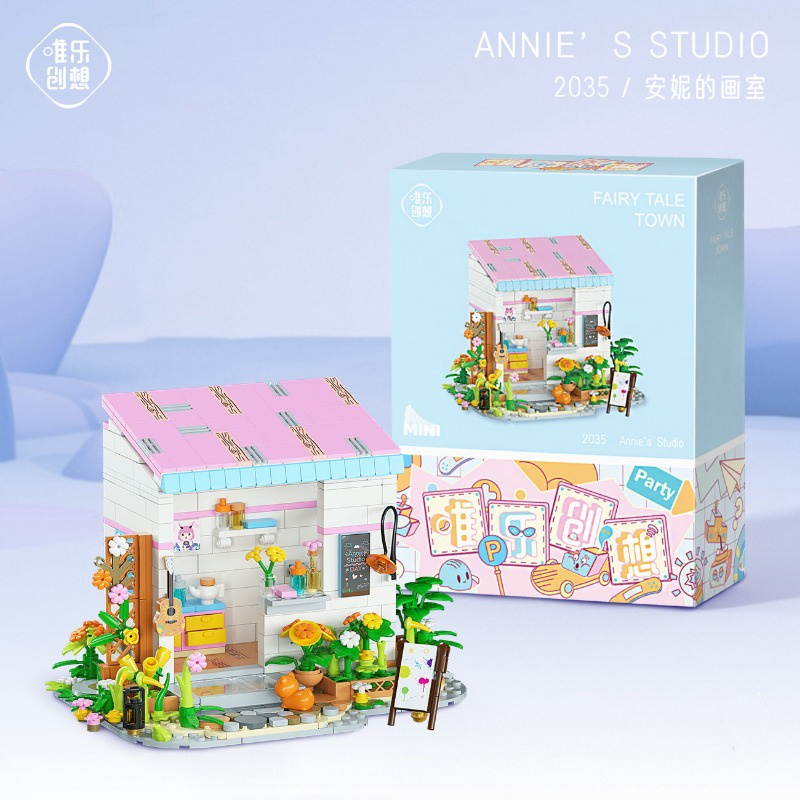 Lego Bộ Đồ Chơi Lắp Ráp Mô Hình Đường Phố mini Cho Bé