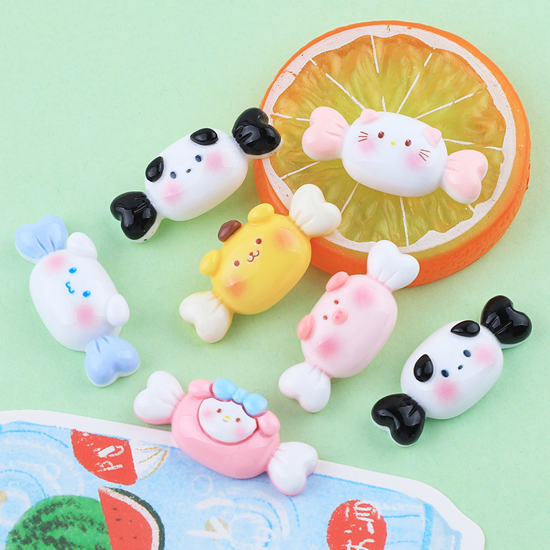 SANRIO Mới Set 1 / 6 Kẹp Tóc mini Họa Tiết Hoạt Hình Dễ Thương