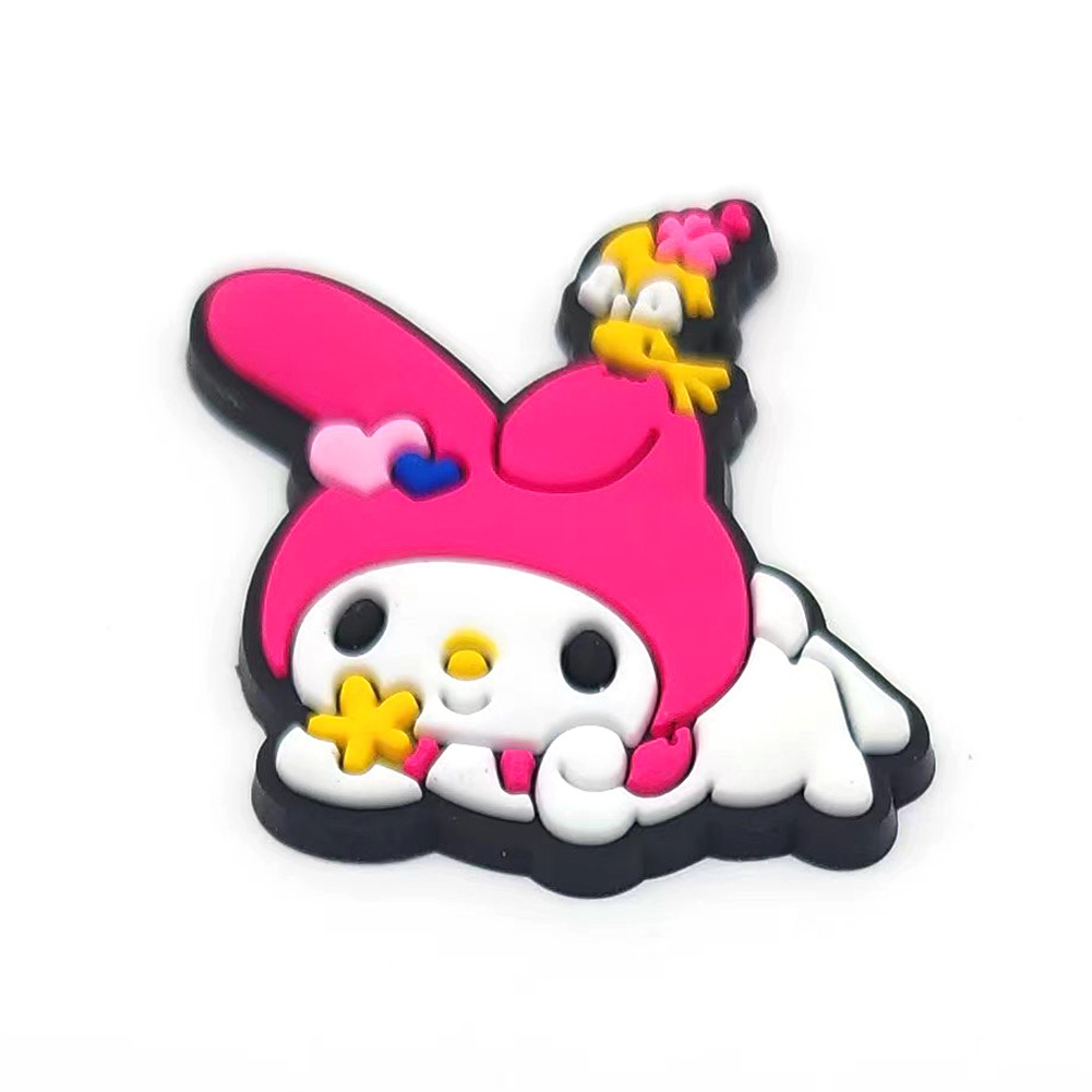 CROCS Dễ Thương 1 Kẹp Hình Nhân Vật sanrio melody Đáng Yêu