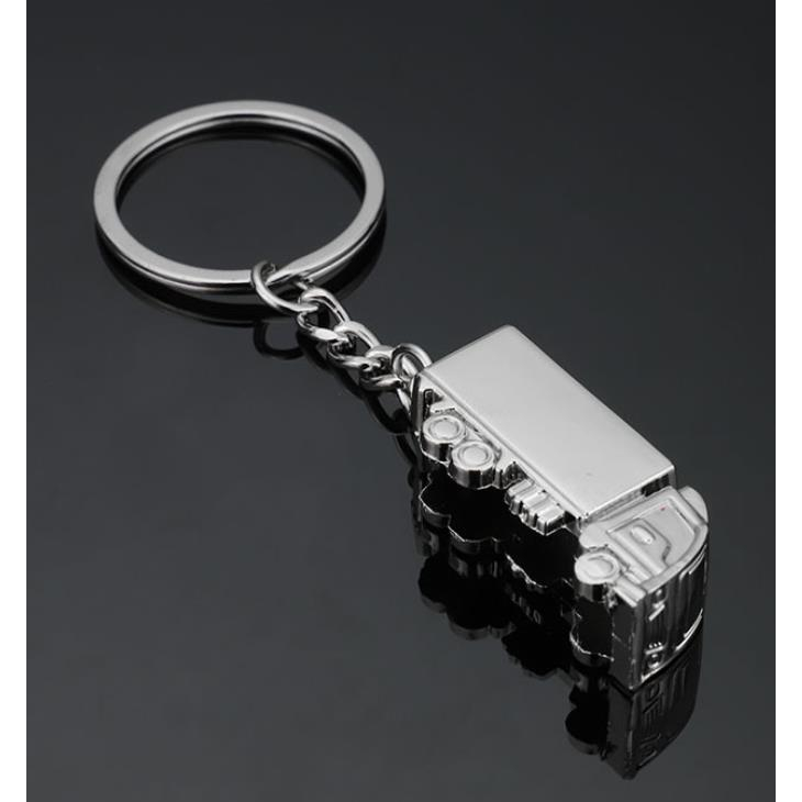 Móc khóa kim loại hình xe tải mini độc đáo sáng tạo