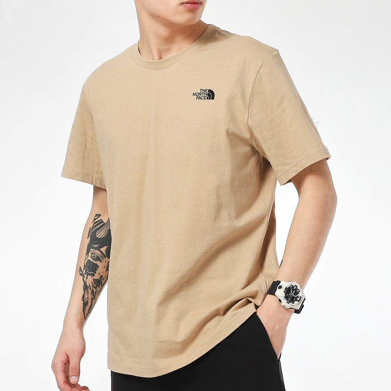 Áo Thun cotton Tay Ngắn In Chữ the north face Trẻ Trung Hợp Thời Trang Cho Nam