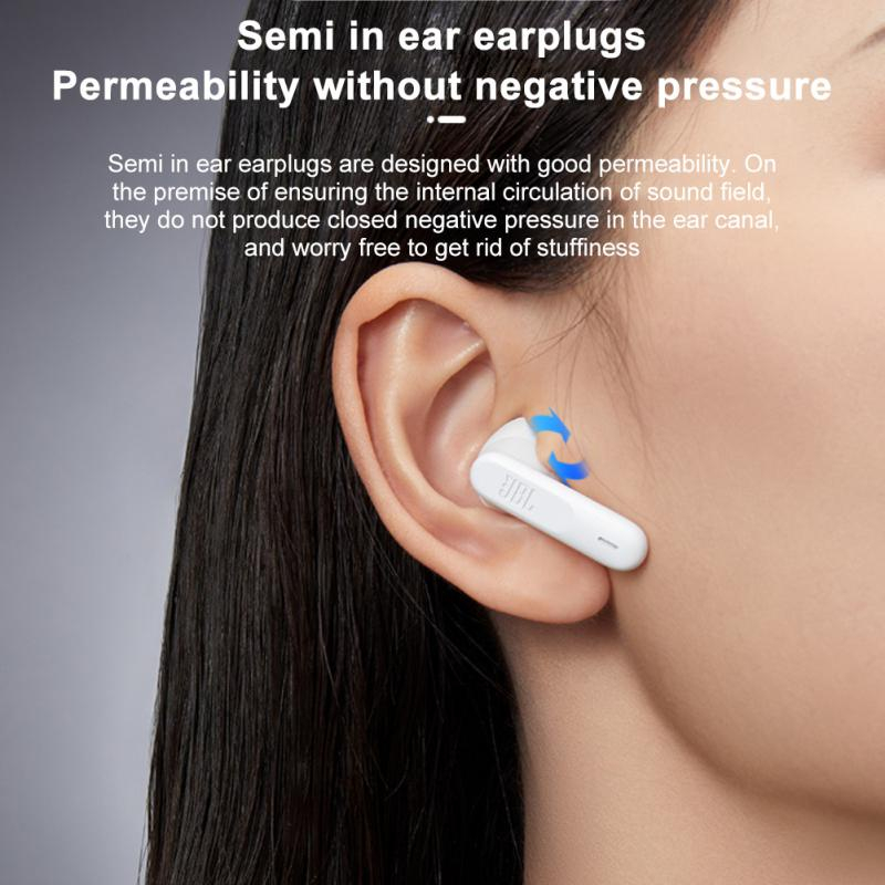 Tai Nghe Nhét Tai bluetooth jbl wave 300tws Âm Thanh Siêu Trầm Có Micro Và Phụ Kiện