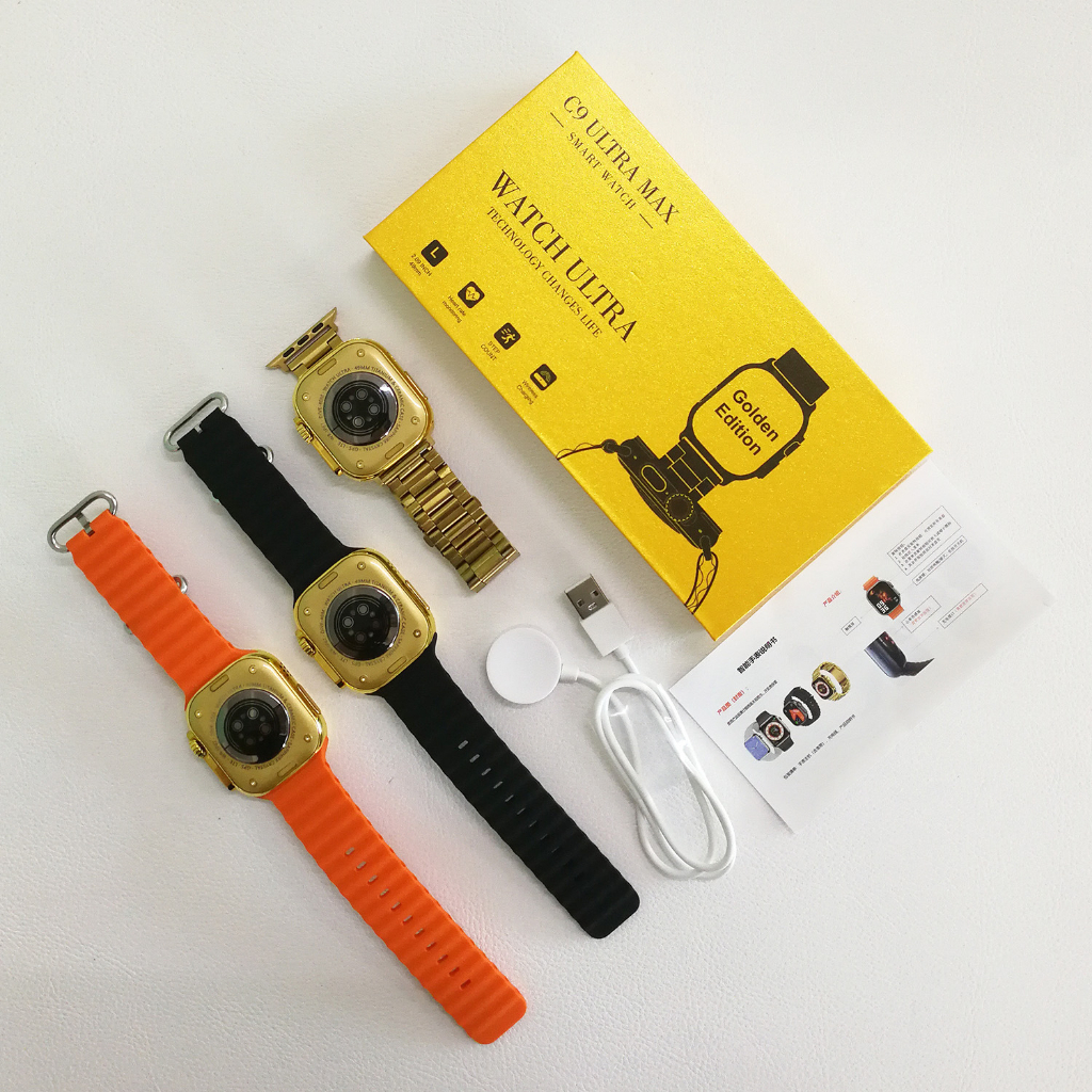 Đồng Hồ Thông Minh 2023 c9 ultra max nfc Kết Nối bluetooth Pk9Pro / hk8promax