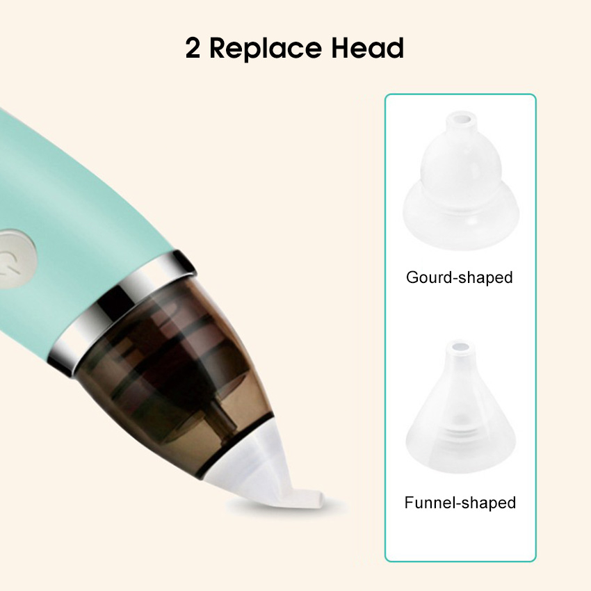 Niceborn Máy Hút Mũi Bằng silicone Nâng Cấp Điện An Toàn Cho Bé Sơ Sinh
