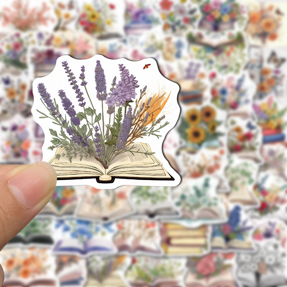 Bộ 50 Miếng Dán Hoạt Hình Chống Nước Trang Trí Điện Thoại / Máy Tính Bảng