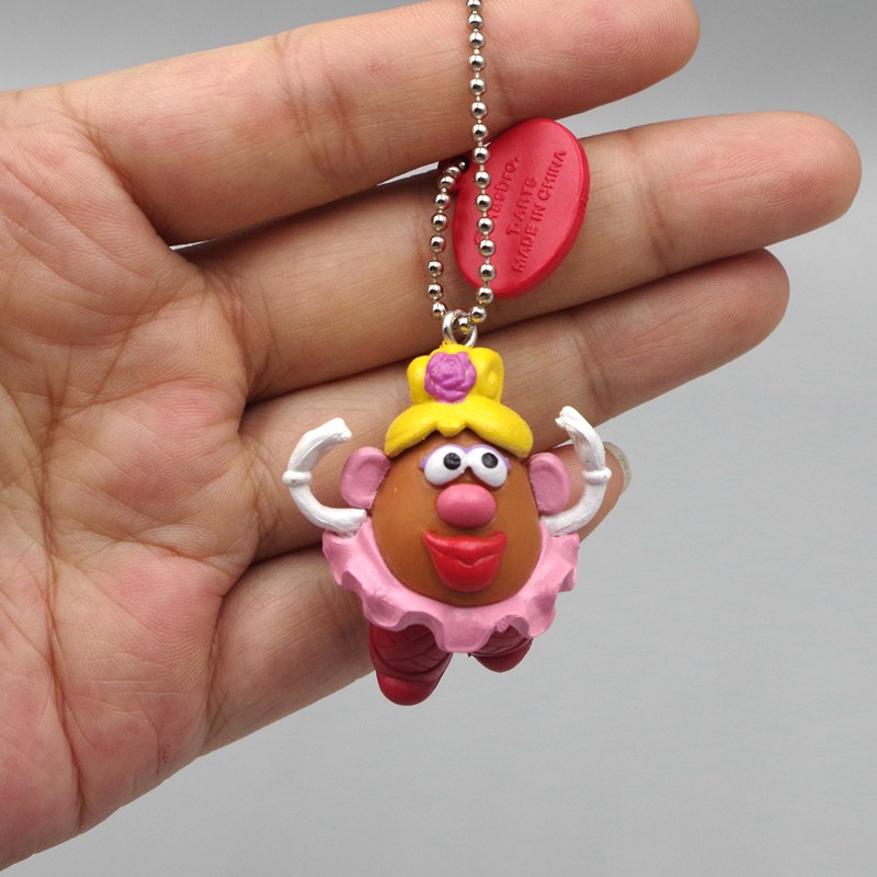 5 Cái / Bộ 3-4cm Câu Chuyện Đồ Chơi disney 4 mr. Đầu Bà Khoai Tây Chiên. Móc Chìa Khóa Hình Mô Hình Nhân Vật Hoạt Hình potato Bằng pvc