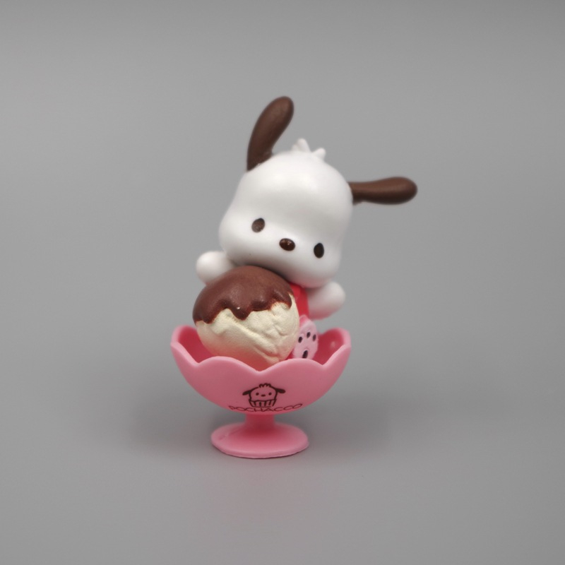 Bộ 5 Mô Hình Nhân Vật Hoạt Hình sanrio hello kitty 3-5cm